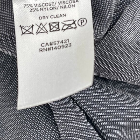 The Loft Plus Size Crushed Velvet Puff Sleeve V-Neck Blouse Top Shirt Grey 16 - Picture 10 of 10